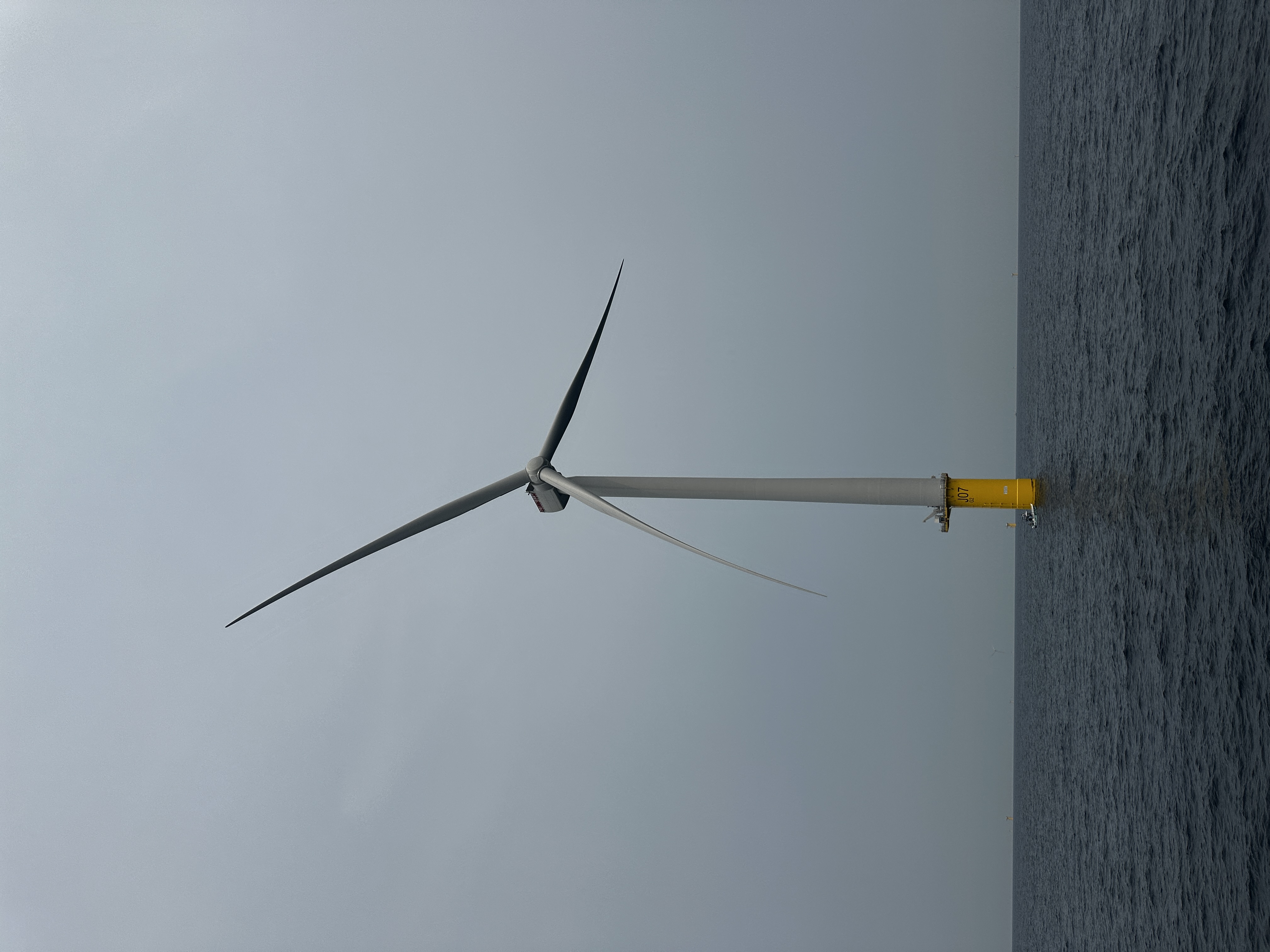 Wind turbine at CVOW site